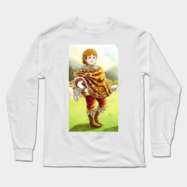 Prince Henry Portrait Long Sleeve T-Shirt by reynoldjay